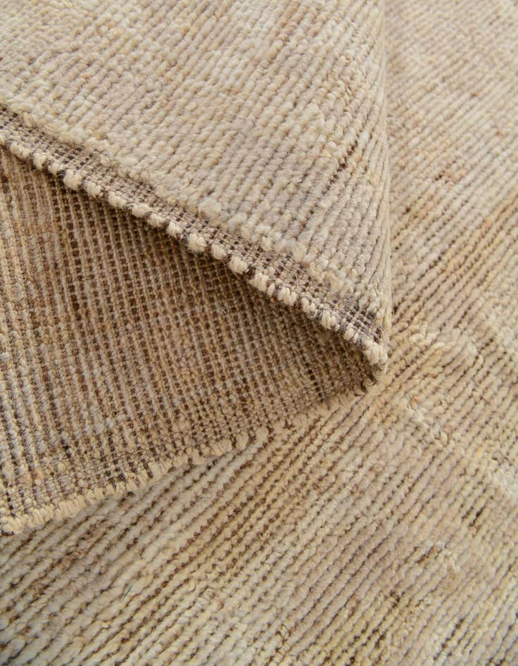 Detail image of 2' 9 x 10' 11  Hand Knotted Oushak Wool Runner Rug