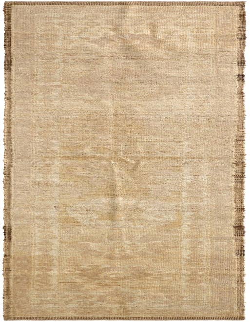 Detail image of 2' 9 x 10' 11 Hand Knotted Oushak Wool Runner Rug