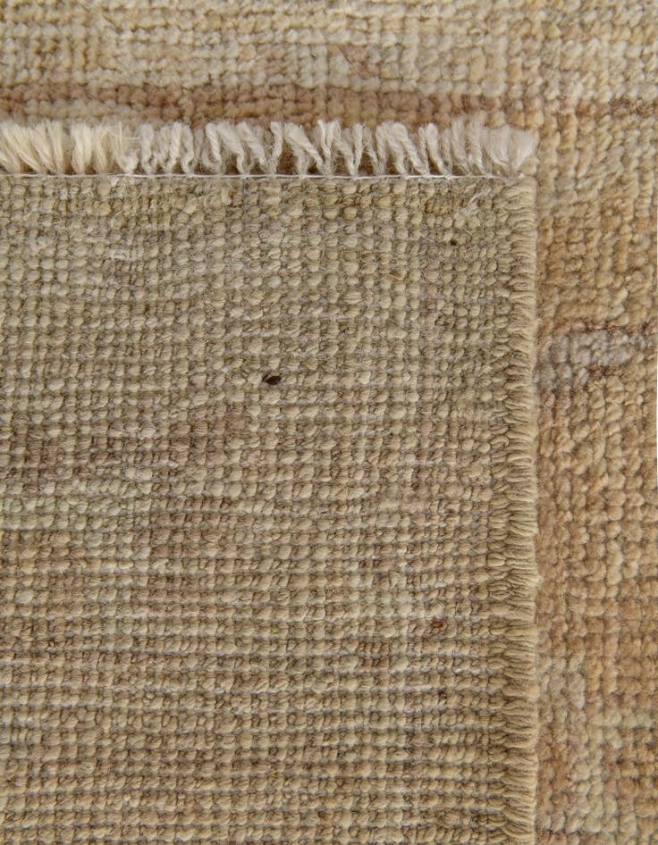 Detail image of 2' 11 x 9' 9  Hand Knotted Oushak Wool Runner Rug