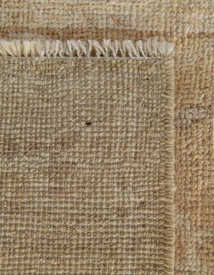 2' 11 x 9' 9 Hand Knotted Oushak Wool Runner Rug