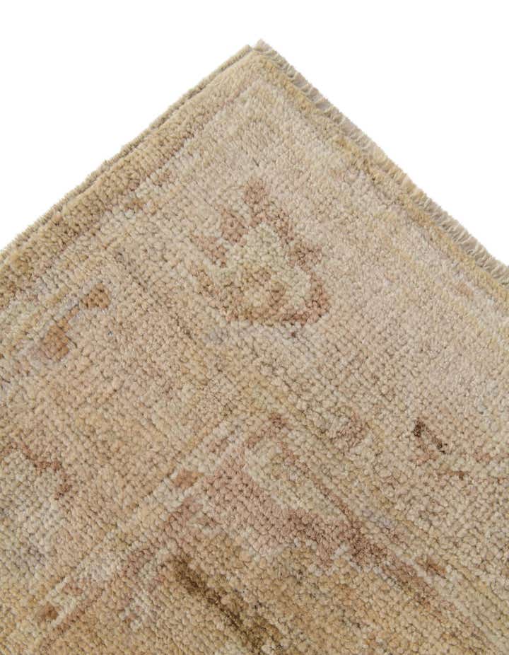 2' 11 x 9' 9 Hand Knotted Oushak Wool Runner Rug