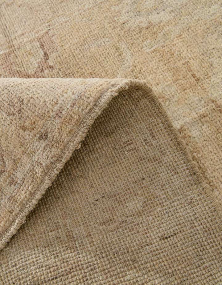 2' 11 x 9' 9 Hand Knotted Oushak Wool Runner Rug