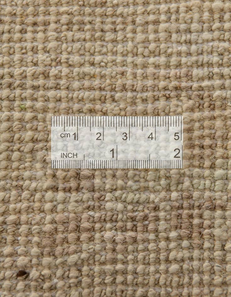 Detail image of 2' 11 x 9' 9  Hand Knotted Oushak Wool Runner Rug