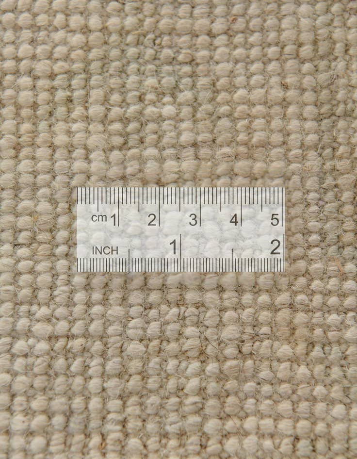 Detail image of 2' 9 x 10'  Hand Knotted Oushak Wool Runner Rug