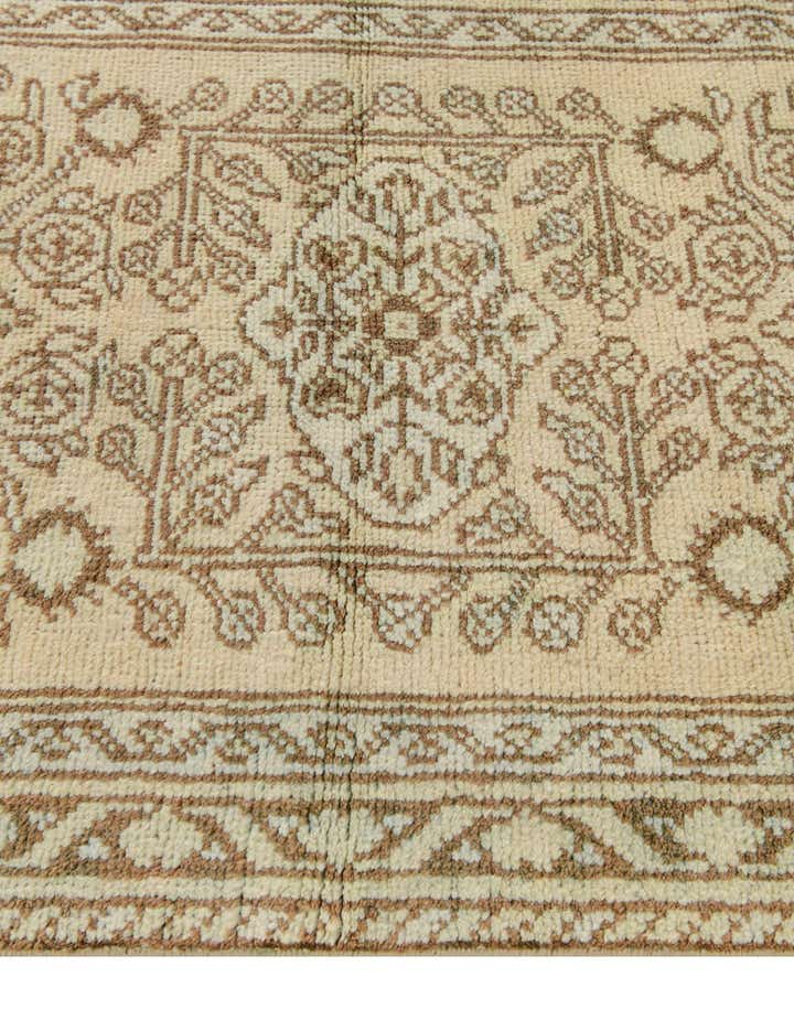 2' 9 x 9' 5 Hand Knotted Oushak Wool Runner Rug