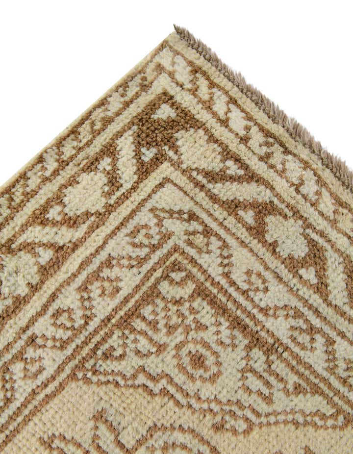 2' 9 x 9' 5 Hand Knotted Oushak Wool Runner Rug