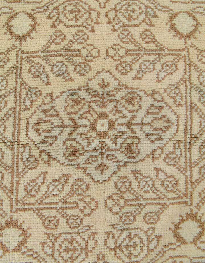 2' 9 x 9' 5 Hand Knotted Oushak Wool Runner Rug