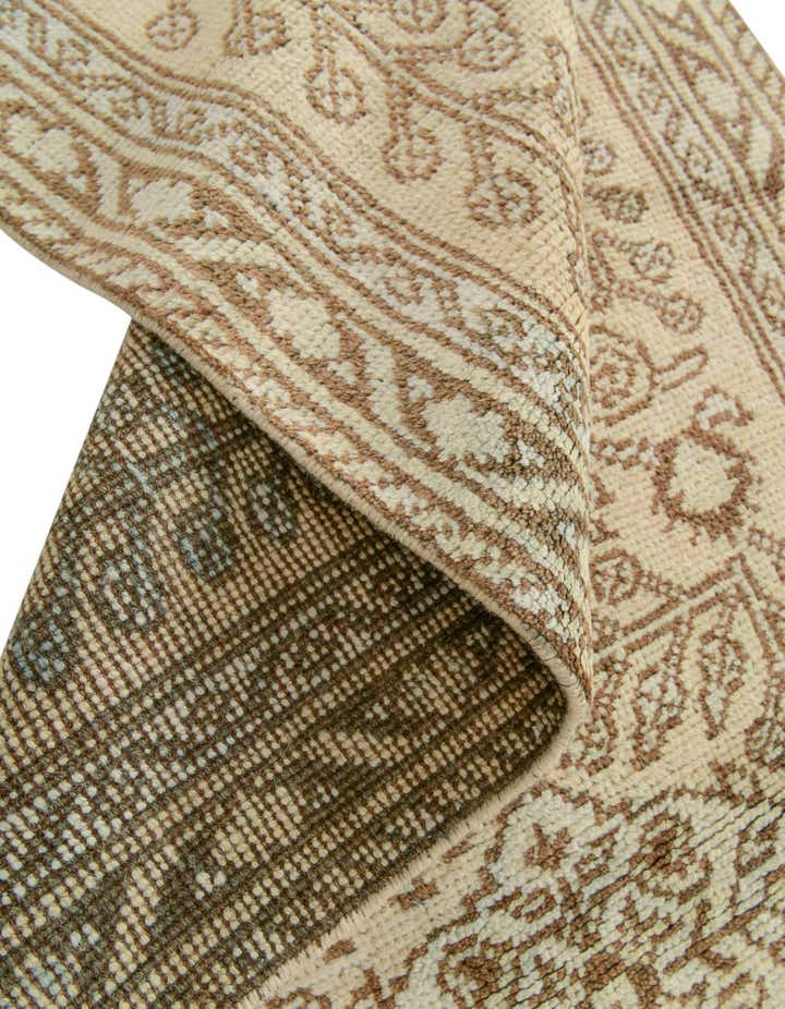 2' 9 x 9' 5 Hand Knotted Oushak Wool Runner Rug