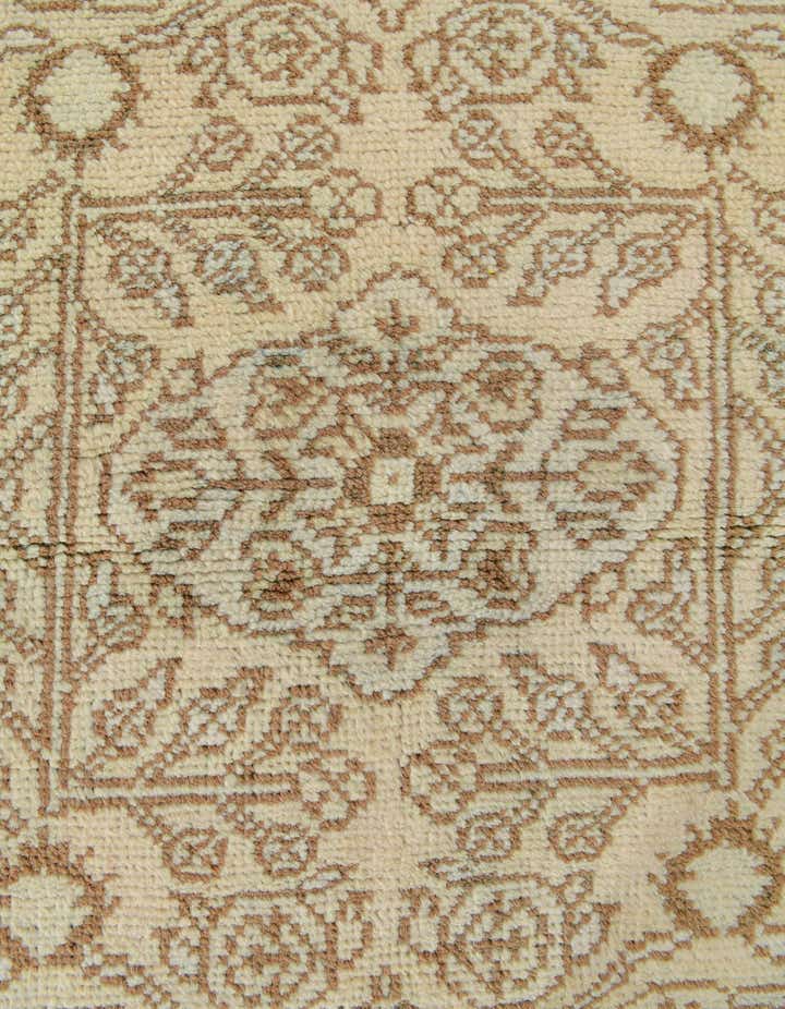 2' 9 x 9' 5 Hand Knotted Oushak Wool Runner Rug