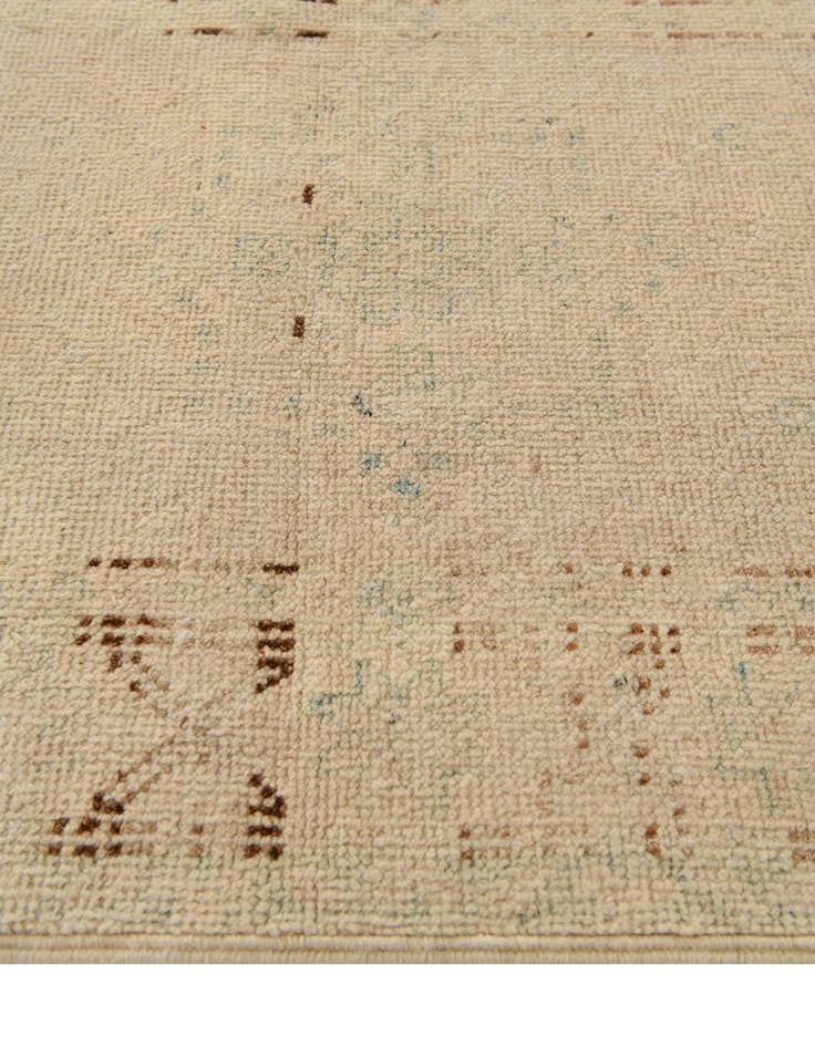 Detail image of 2' 11 x 5' 10  Hand Knotted Oushak Wool Runner Rug