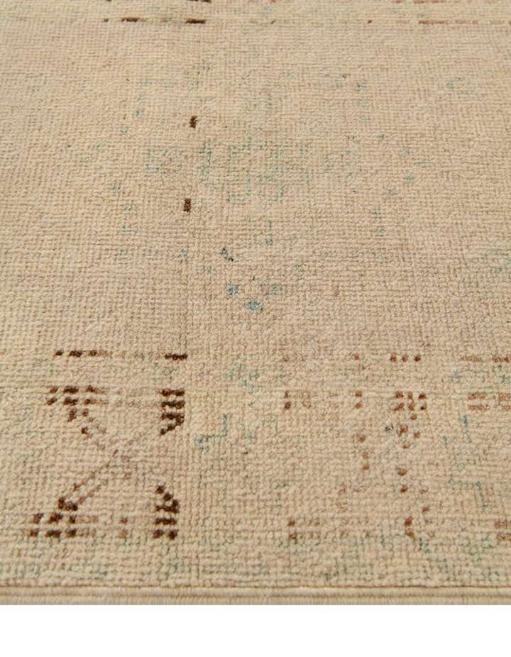 2' 11 x 5' 10 Hand Knotted Oushak Wool Runner Rug