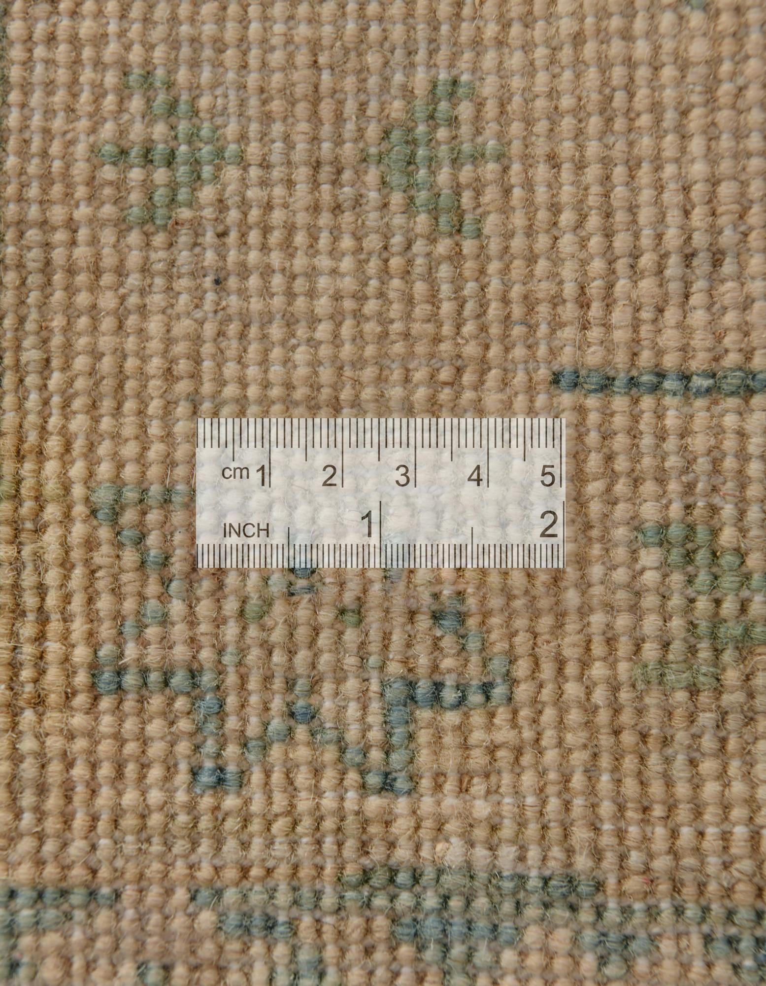 2' 11 x 5' 10 Hand Knotted Oushak Wool Runner Rug