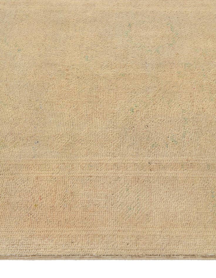 Detail image of 2' 7 x 9' 7  Hand Knotted Oushak Wool Runner Rug