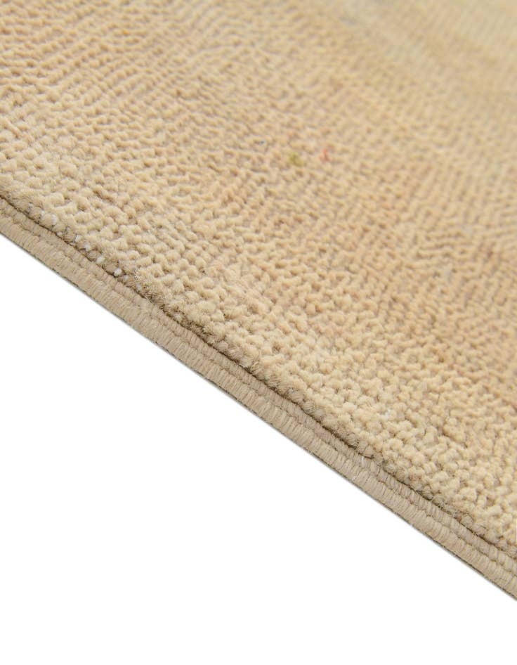 Detail image of 2' 7 x 9' 7 Hand Knotted Oushak Wool Runner Rug