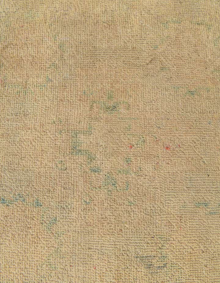 2' 7 x 9' 7 Hand Knotted Oushak Wool Runner Rug