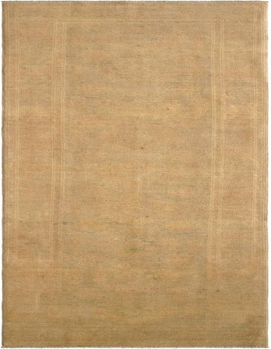 Detail image of 2' 7 x 9' 7 Hand Knotted Oushak Wool Runner Rug