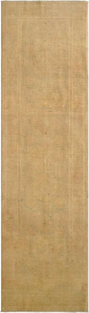 2' 7 x 9' 7 Hand Knotted Oushak Wool Runner Rug