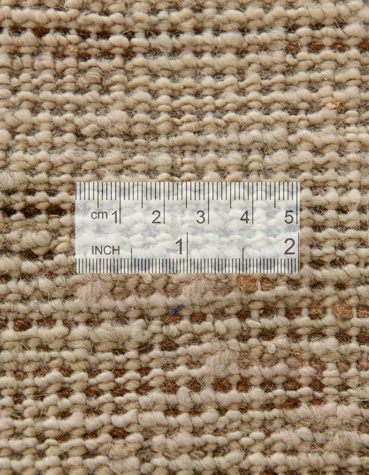 Detail image of 2' 7 x 10' 1  Hand Knotted Oushak Wool Runner Rug