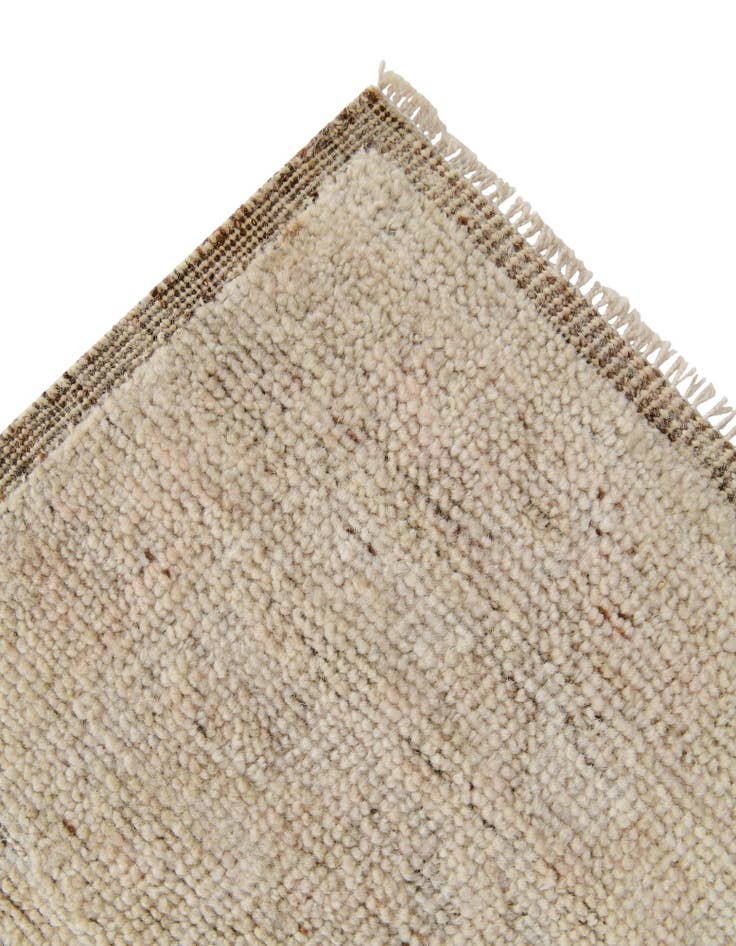 Detail image of 2' 7 x 10' 1 Hand Knotted Oushak Wool Runner Rug