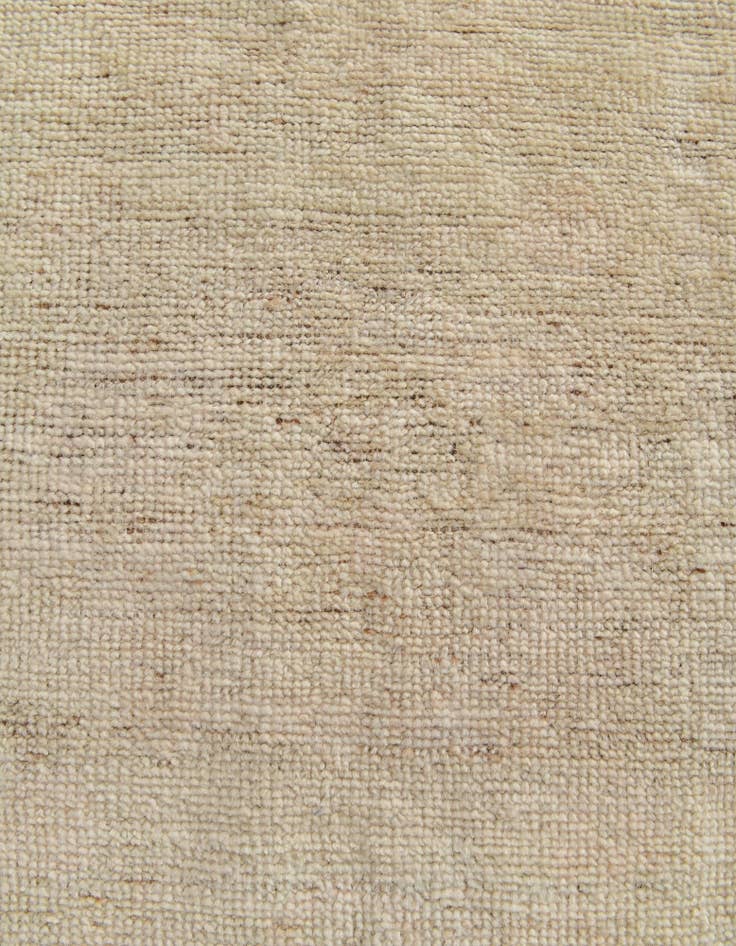 Detail image of 2' 7 x 10' 1  Hand Knotted Oushak Wool Runner Rug