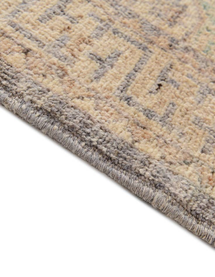 Detail image of 2' 11 x 12' 10  Hand Knotted Oushak Wool Runner Rug