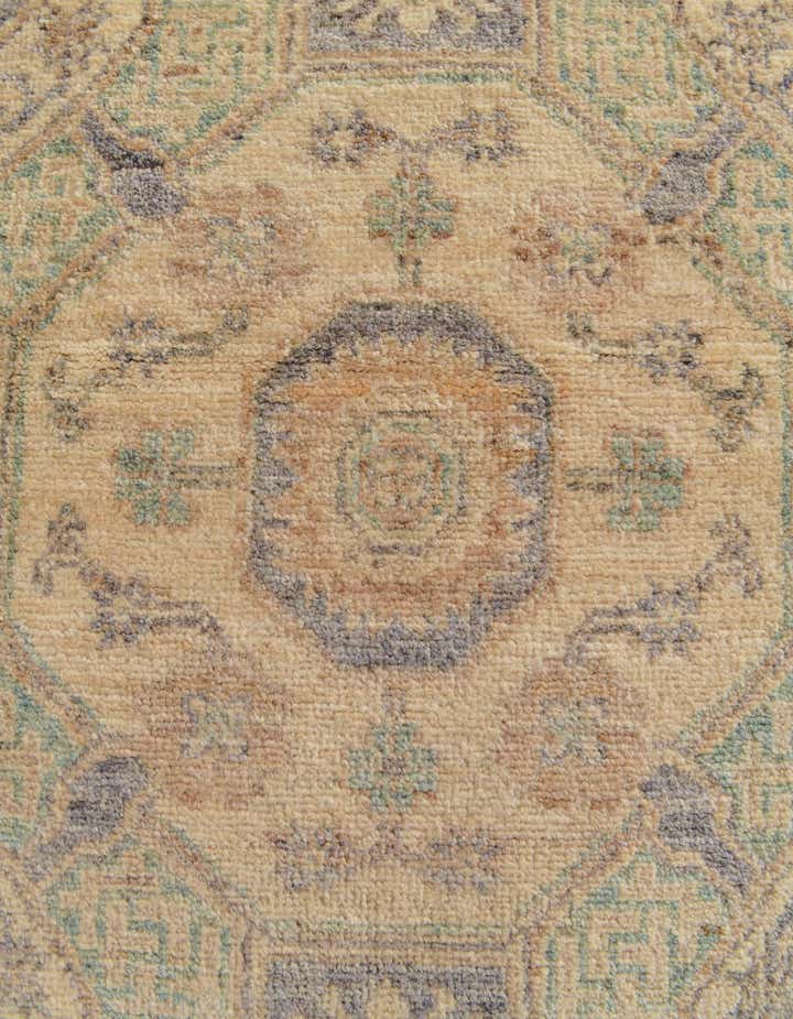 2' 11 x 12' 10 Hand Knotted Oushak Wool Runner Rug
