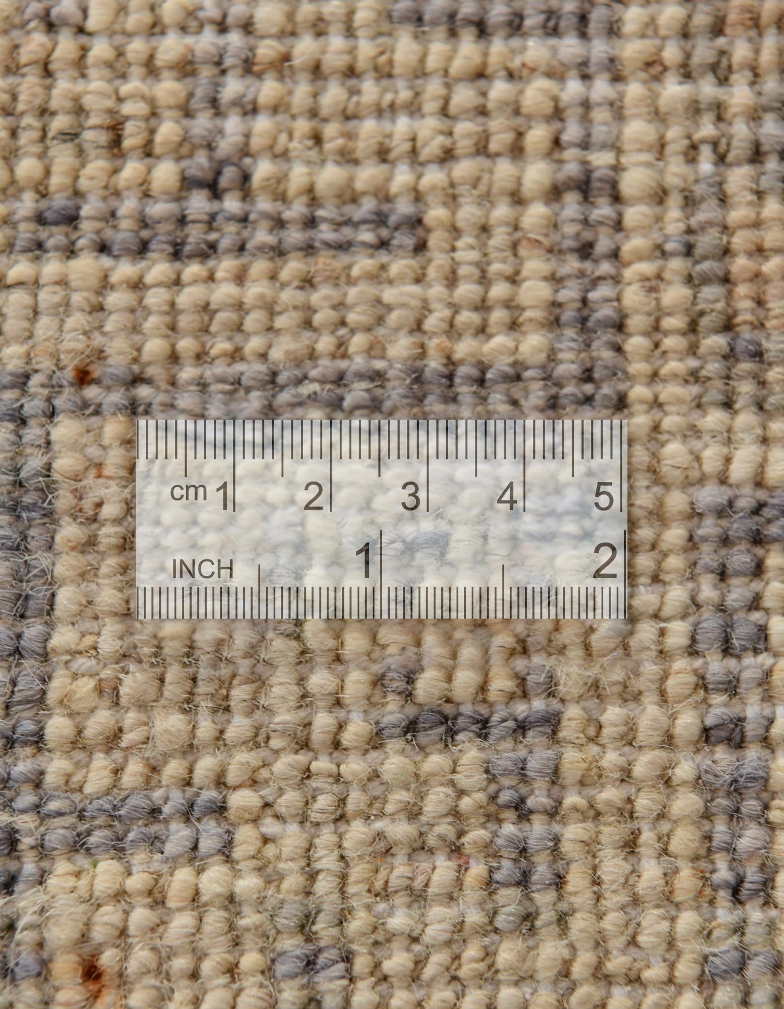 2' 11 x 12' 10 Hand Knotted Oushak Wool Runner Rug