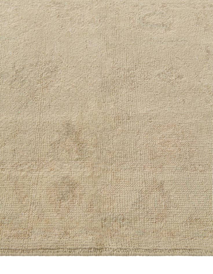 Detail image of 2' 11 x 9' 8  Hand Knotted Oushak Wool Runner Rug