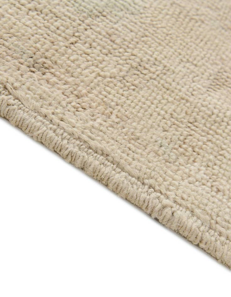 Detail image of 2' 11 x 9' 8  Hand Knotted Oushak Wool Runner Rug