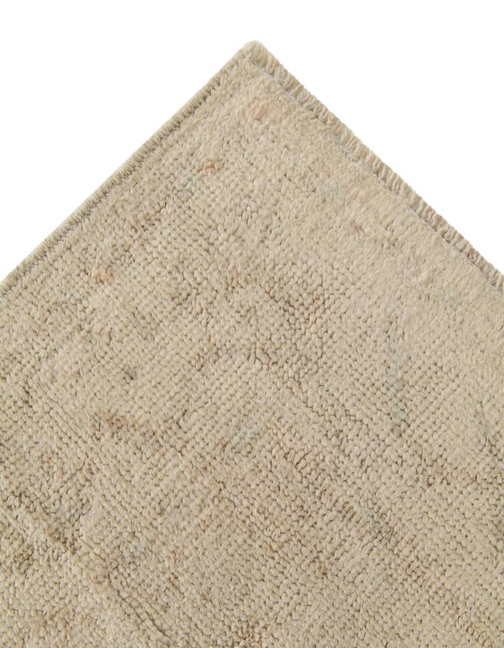 Detail image of 2' 11 x 9' 8  Hand Knotted Oushak Wool Runner Rug