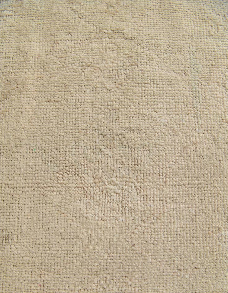 Detail image of 2' 11 x 9' 8  Hand Knotted Oushak Wool Runner Rug