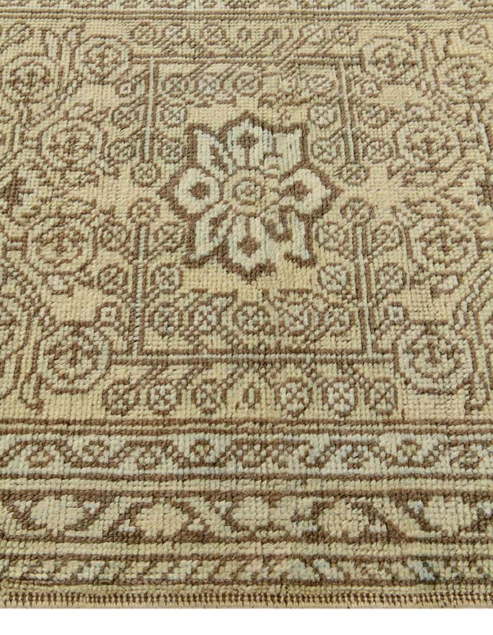2' 11 x 13' Hand Knotted Oushak Wool Runner Rug