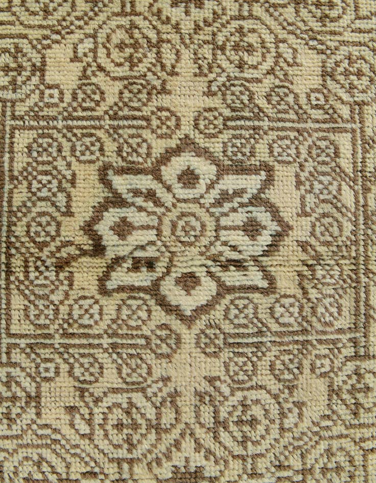 Detail image of 2' 11 x 13'  Hand Knotted Oushak Wool Runner Rug