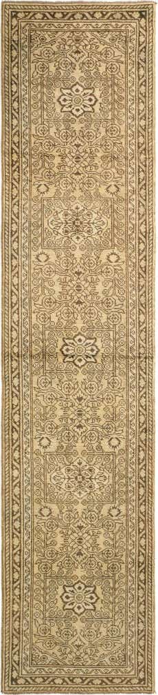 2' 11 x 13' Hand Knotted Oushak Wool Runner Rug