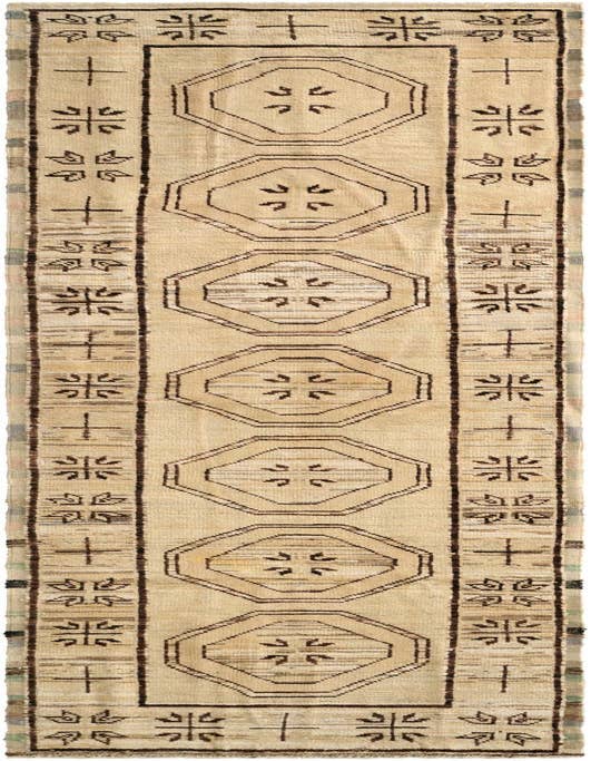 Detail image of 2' 9 x 10' 4 Hand Knotted Oushak Wool Runner Rug