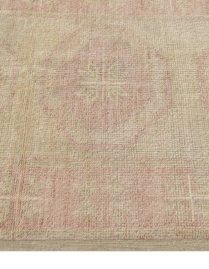 Detail image of 2' 10 x 8' 5  Hand Knotted Oushak Wool Runner Rug