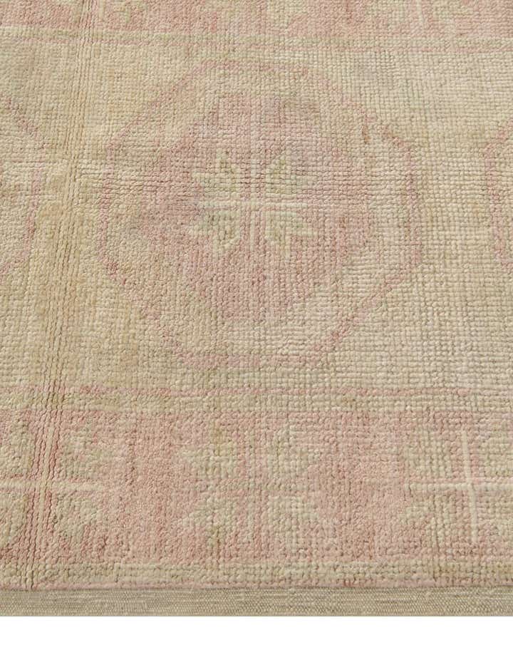 2' 10 x 8' 5 Hand Knotted Oushak Wool Runner Rug