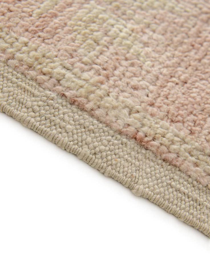 Detail image of 2' 10 x 8' 5  Hand Knotted Oushak Wool Runner Rug