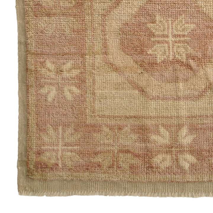 2' 10 x 8' 5 Hand Knotted Oushak Wool Runner Rug
