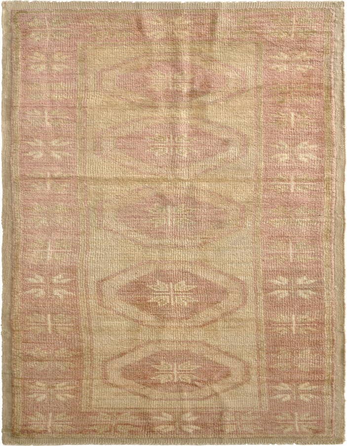 Detail image of 2' 10 x 8' 5 Hand Knotted Oushak Wool Runner Rug