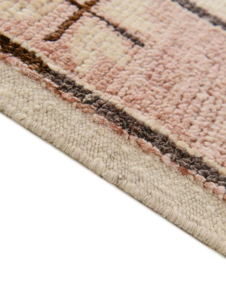 Detail image of 2' 9 x 9' 2  Hand Knotted Oushak Wool Runner Rug