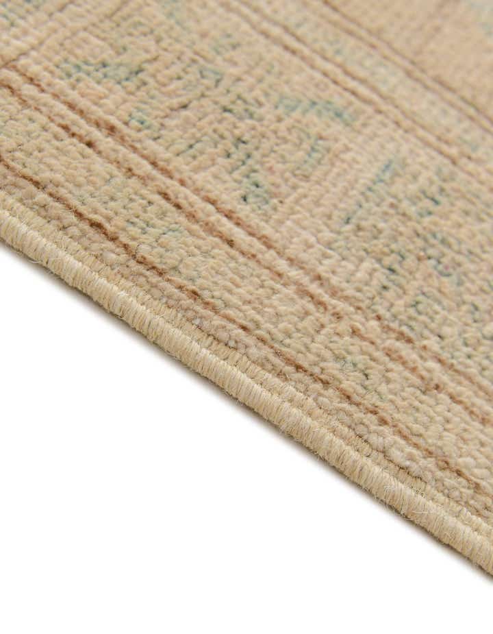 2' 6 x 9' 4 Hand Knotted Oushak Wool Runner Rug