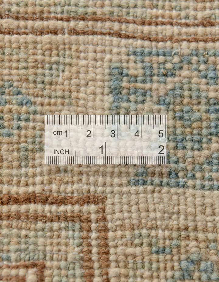 2' 6 x 9' 4 Hand Knotted Oushak Wool Runner Rug