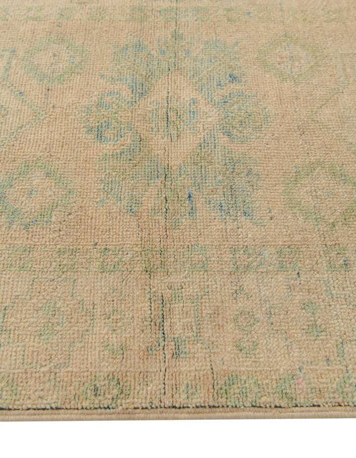 1' 11 x 5' 11 Hand Knotted Oushak Wool Runner Rug