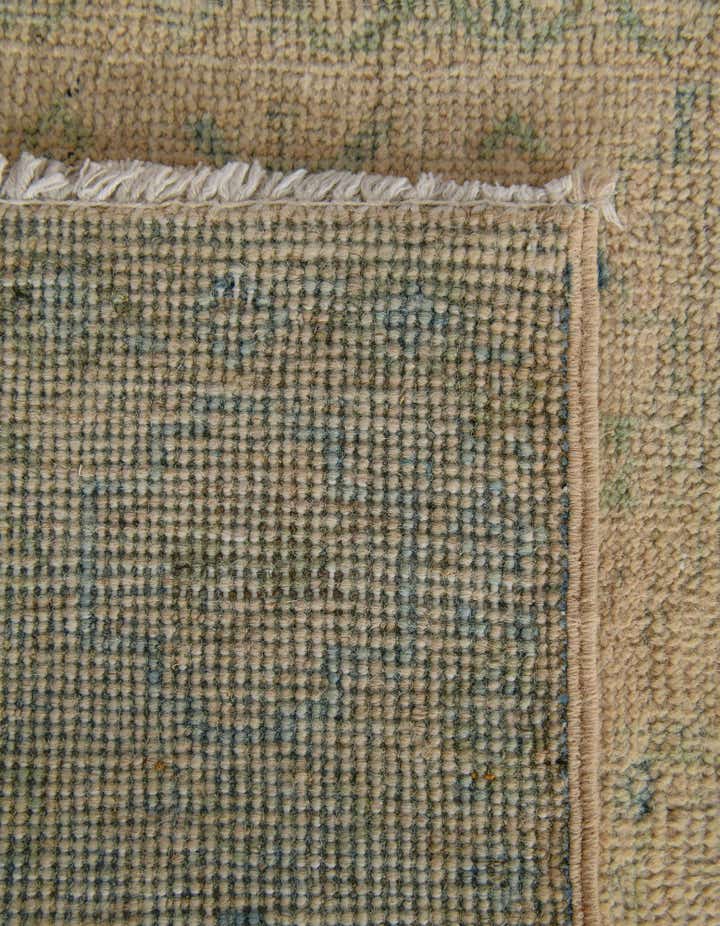 1' 11 x 5' 11 Hand Knotted Oushak Wool Runner Rug