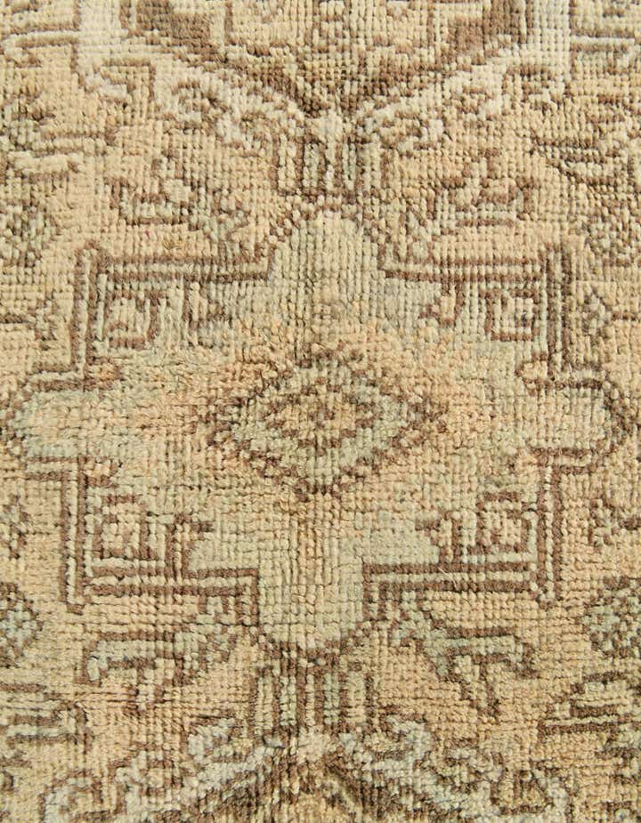 2' 6 x 9' 6 Hand Knotted Oushak Wool Runner Rug