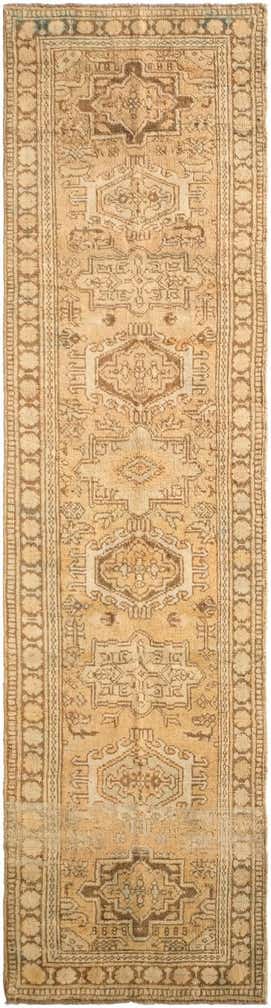 2' 6 x 9' 6 Hand Knotted Oushak Wool Runner Rug