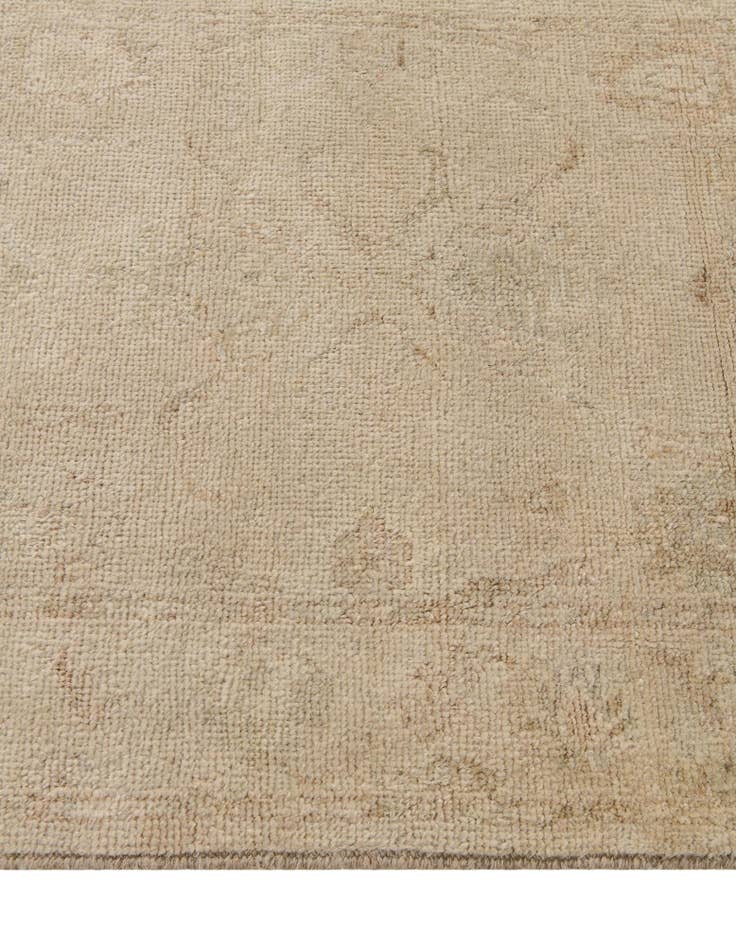 Detail image of 2' 9 x 12' 11  Hand Knotted Oushak Wool Runner Rug