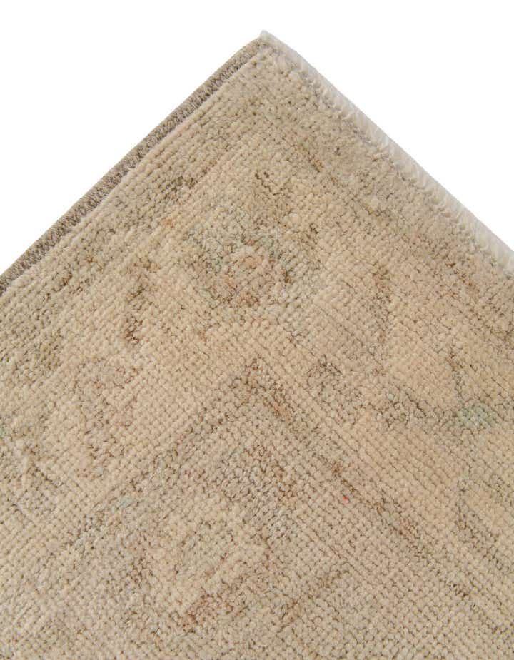 2' 9 x 12' 11 Hand Knotted Oushak Wool Runner Rug