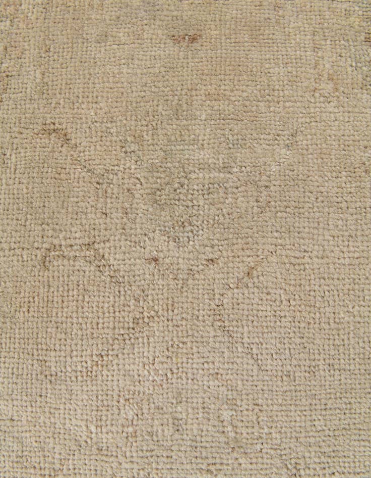 Detail image of 2' 9 x 12' 11  Hand Knotted Oushak Wool Runner Rug